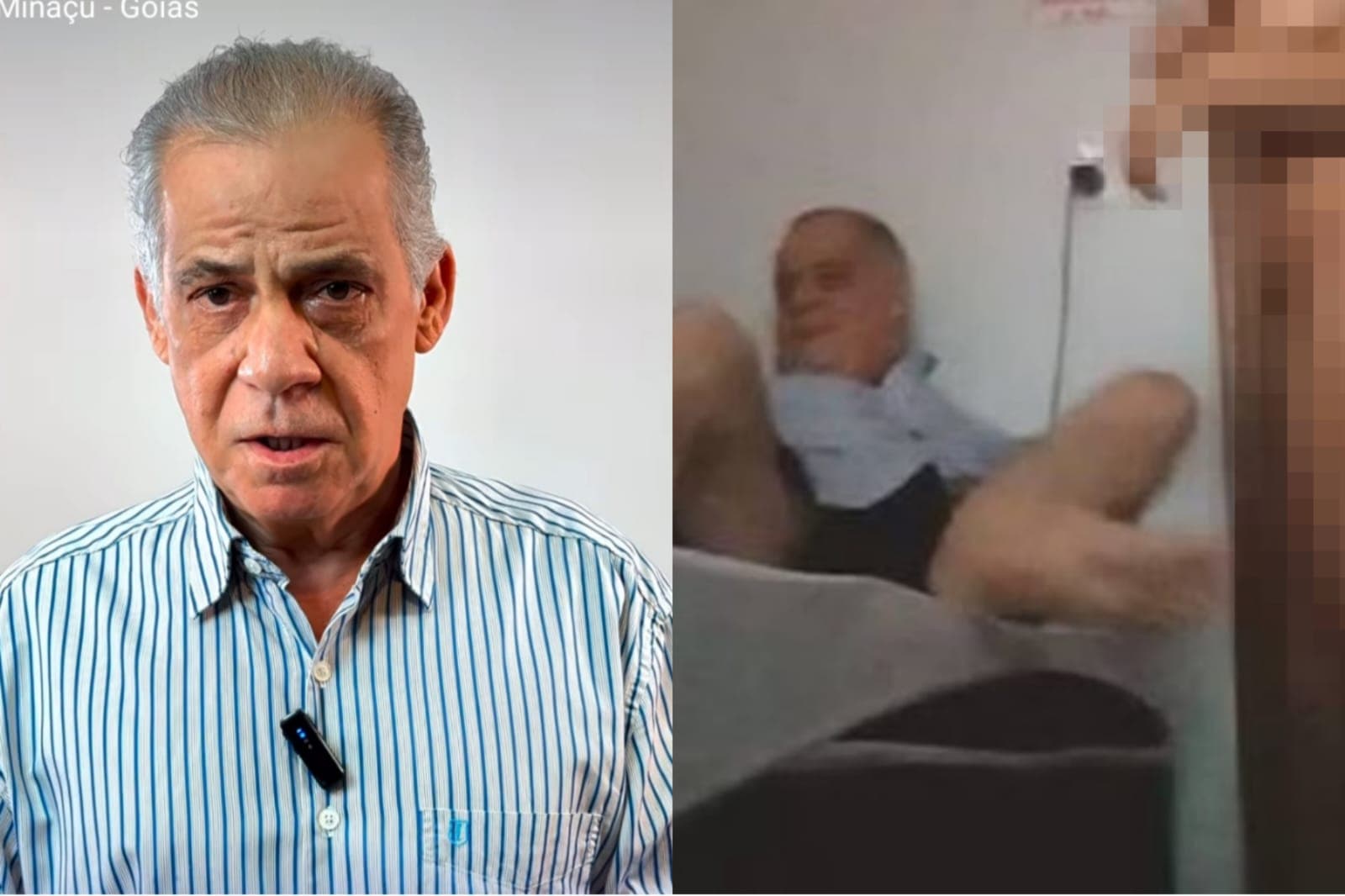 Ménage à trois: Em debate, concorrente confronta atual prefeito sobre vídeo íntimo e ele rebate; veja