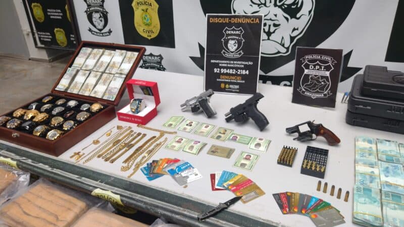 Drogas apreendidas em casa de candidato a vereador abasteceriam municípios do Amazonas e mais 3 capitais brasileiras