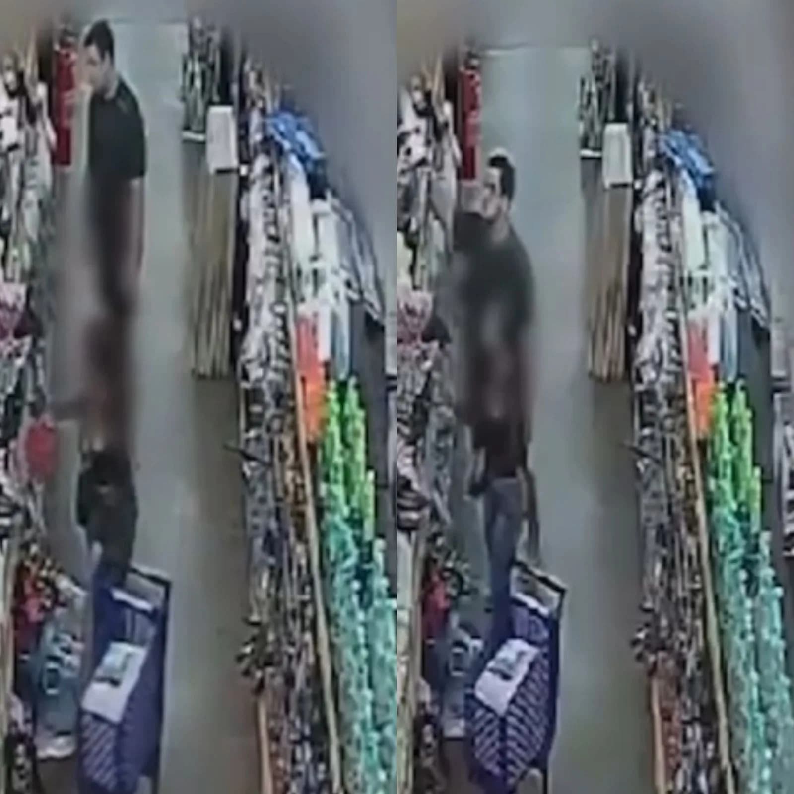 VÍDEO: Homem é procurado após mostrar pênis para mulher em loja no DF