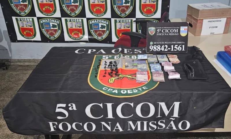 Seis homens são presos por tráfico de drogas em Manaus e no interior do Amazonas