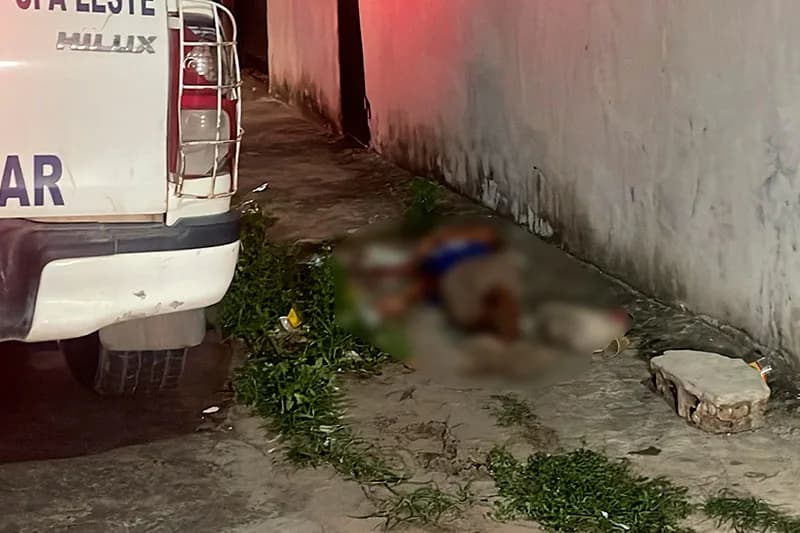 Com bilhete, homem é executado com vários tiros no Jorge Teixeira 4