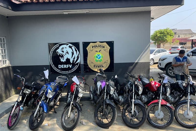 DERFV recupera nove veículos frutos de roubos e estelionato