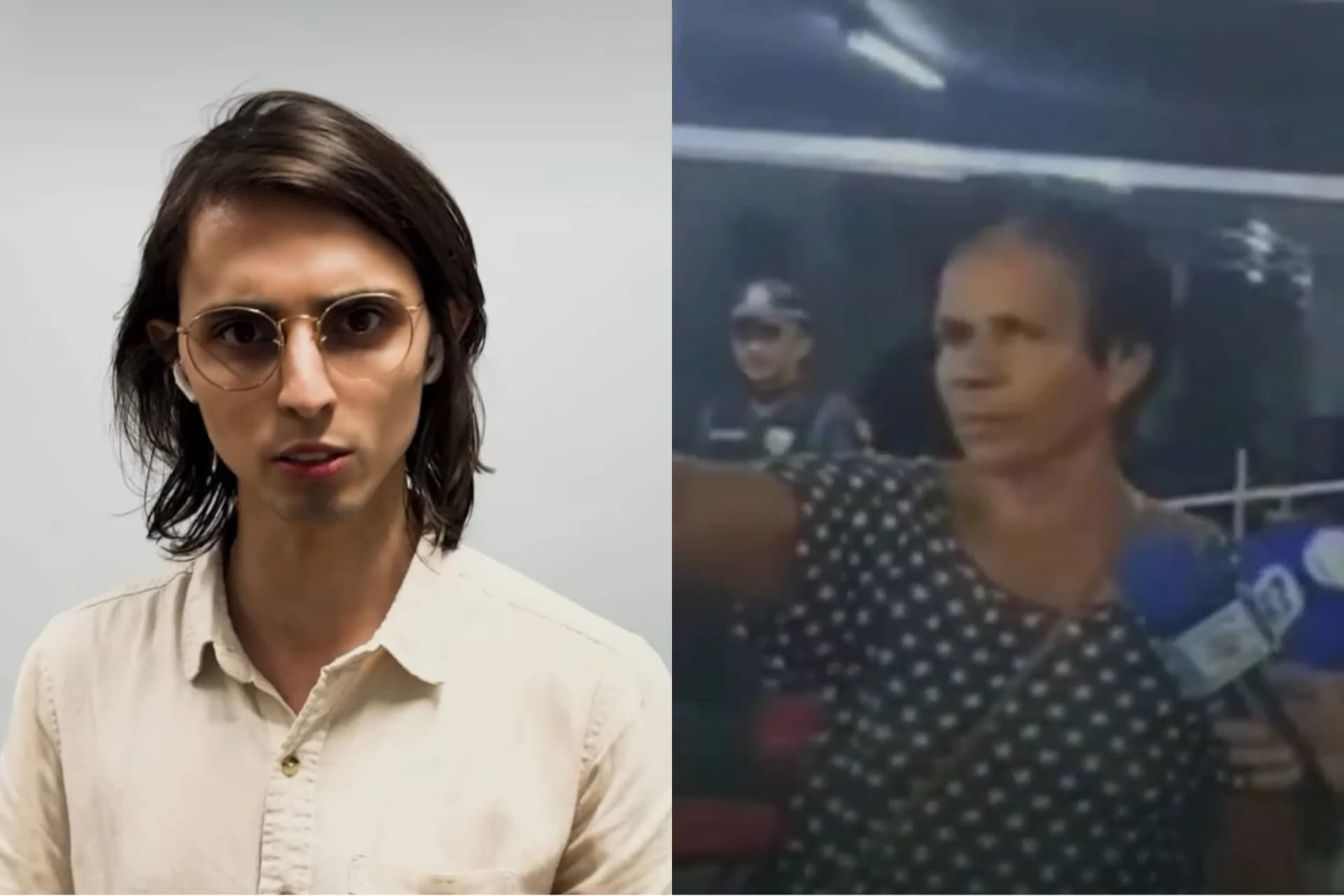 Amom diz que sofreu perseguição e tentativa de homicídio; mãe de suspeito nega e relata que filho é autista