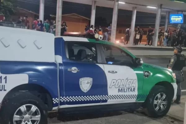 Foragido da Justiça é preso após sofrer acidente de carro no Novo Aleixo