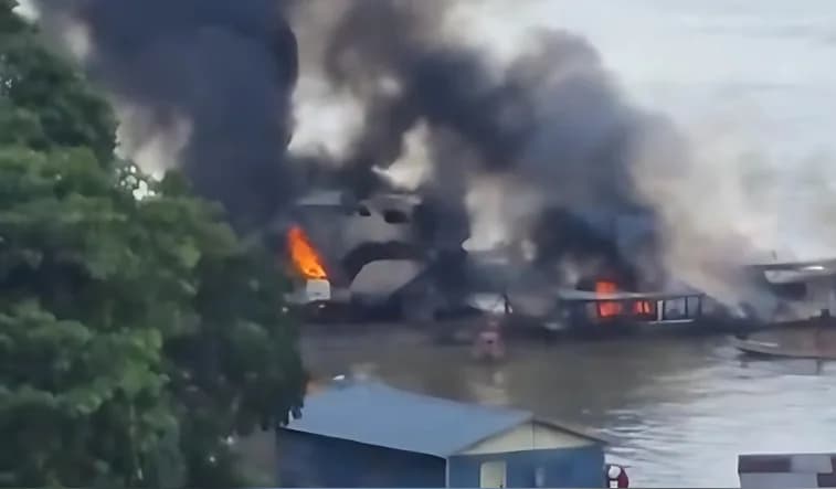 Ministério Público vai investigar explosão ocorrida próximo ao Porto de Japurá