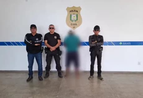 Estuprou por punição: homem é preso por violentar um acusado de abuso sexual no Amapá