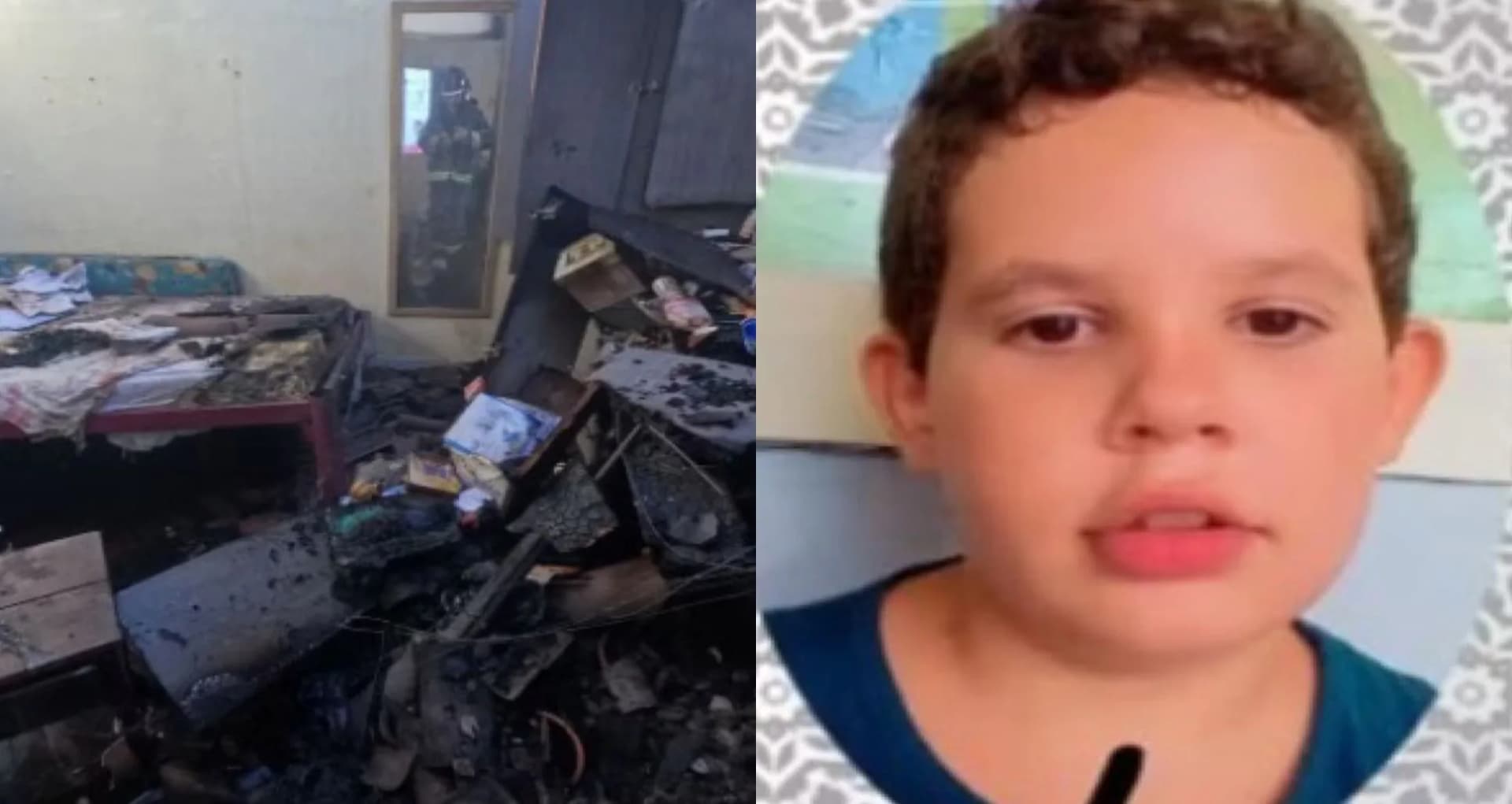 Na Bahia, adolescente morre carbonizado após casa ser atingida por incêndio