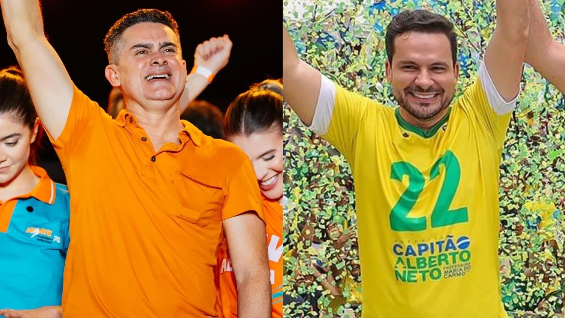 Projeta: Às vésperas do 2º turno, David Almeida tem 55,56% e Alberto Neto 44,44% dos votos válidos