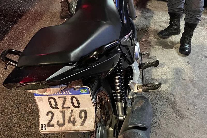Sistema ‘Paredão’ identifica motocicleta roubada e condutor é preso na zona Norte de Manaus