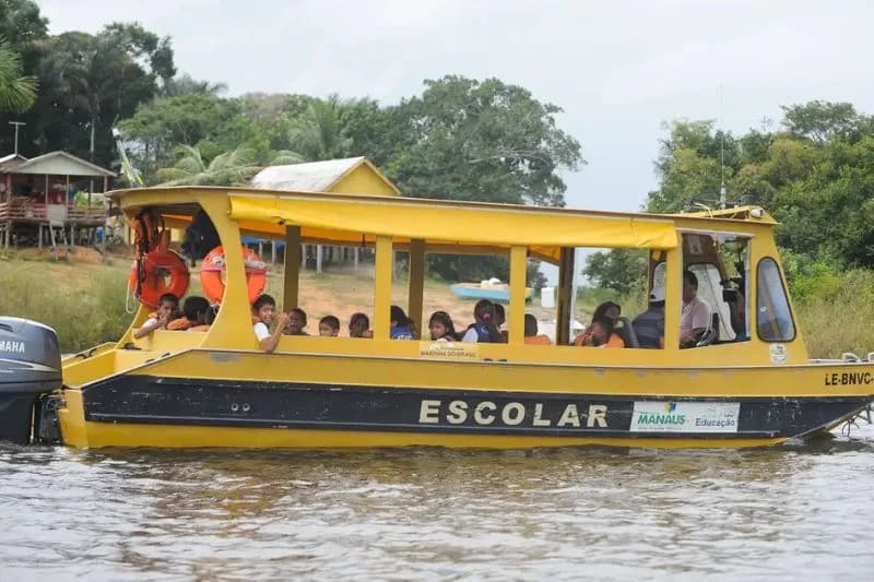Transporte escolar em rios da Amazônia e outras regiões terá reajuste em 2025