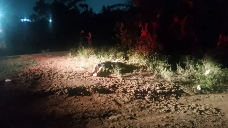 IMAGEM FORTE: Homem é executado a tiros na Comunidade Celebridade, na zona Norte de Manaus