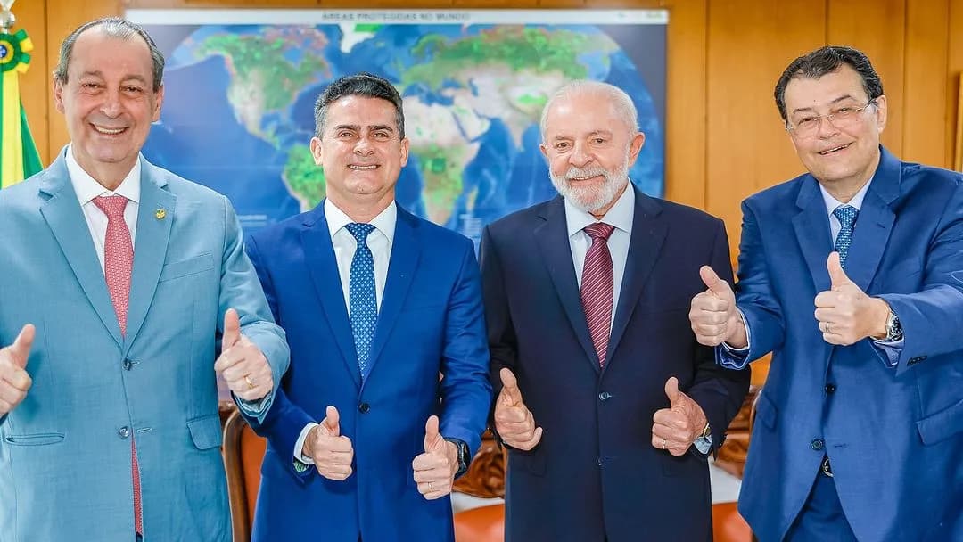 David Almeida encontra Lula em Brasília e recebe investimento R$ 495 milhões para mobilidade urbana