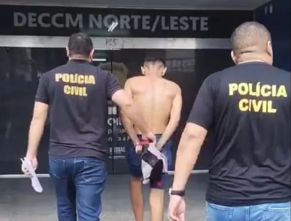 Homem é preso após descumprir medida protetiva e ameaçar ex-mulher em Manaus