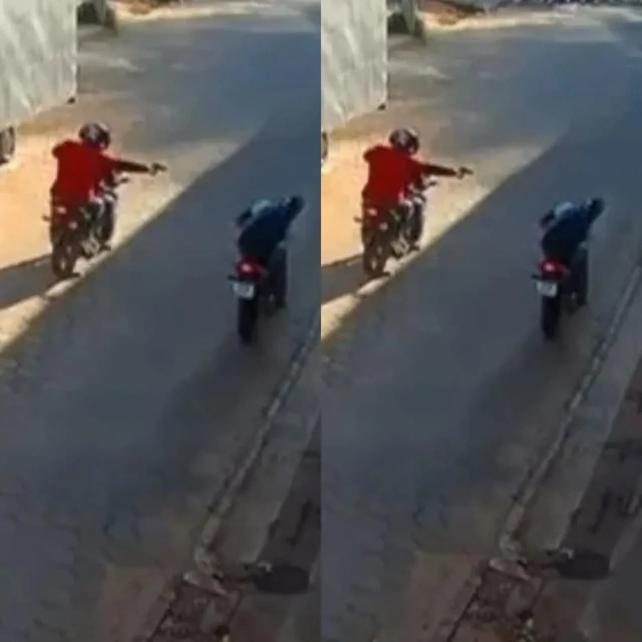 VÍDEO: Motociclista escapa de ataque a tiros no Espírito Santo