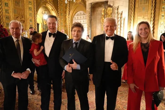 Milei se encontra com Trump e Musk nos EUA e menciona “fantasma do comunismo”