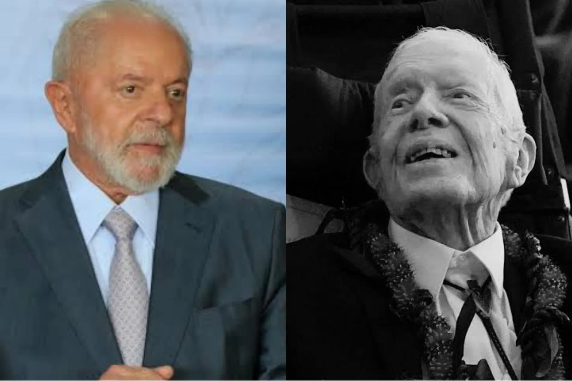 Lula lamenta morte de Jimmy Carter: “Amante da democracia e defensor da paz”