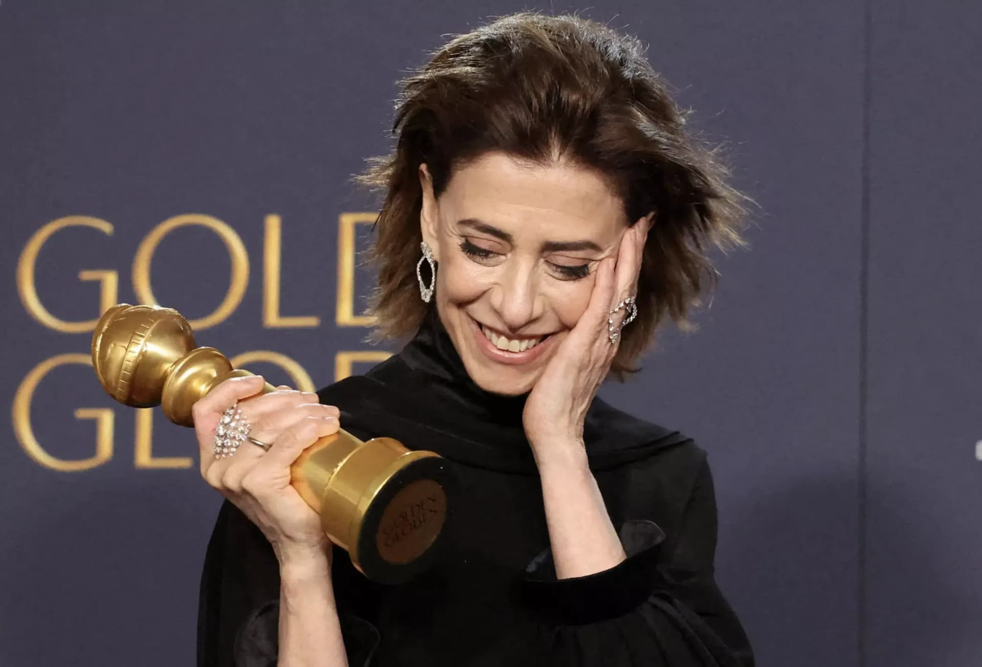 Famosos comemoram prêmio de Fernanda Torres no Globo de Ouro