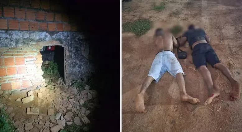 Homem e adolescente presos por furto em depósito de veículos no CE