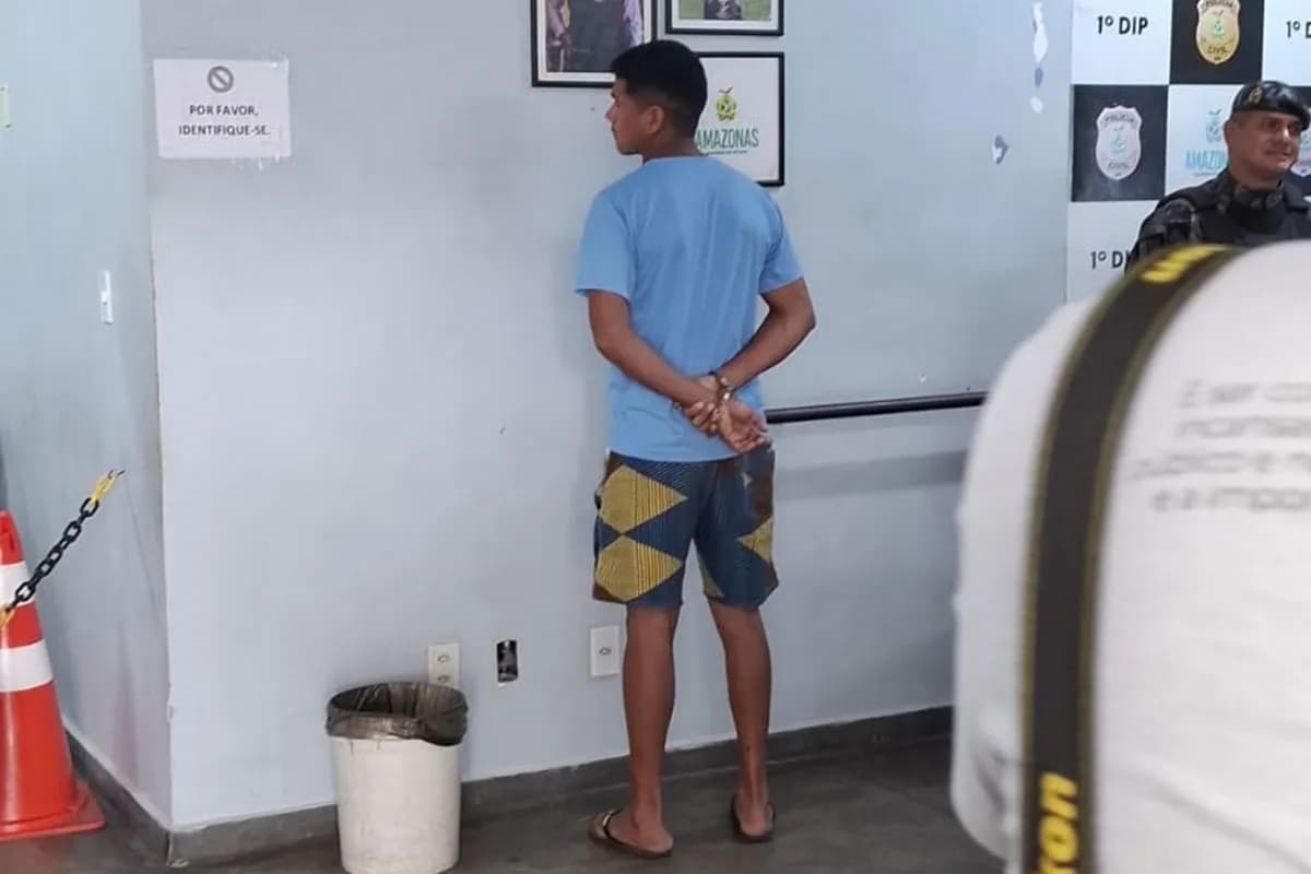 Foragido da Justiça por crime de homicídio é preso na zona Sul de Manaus