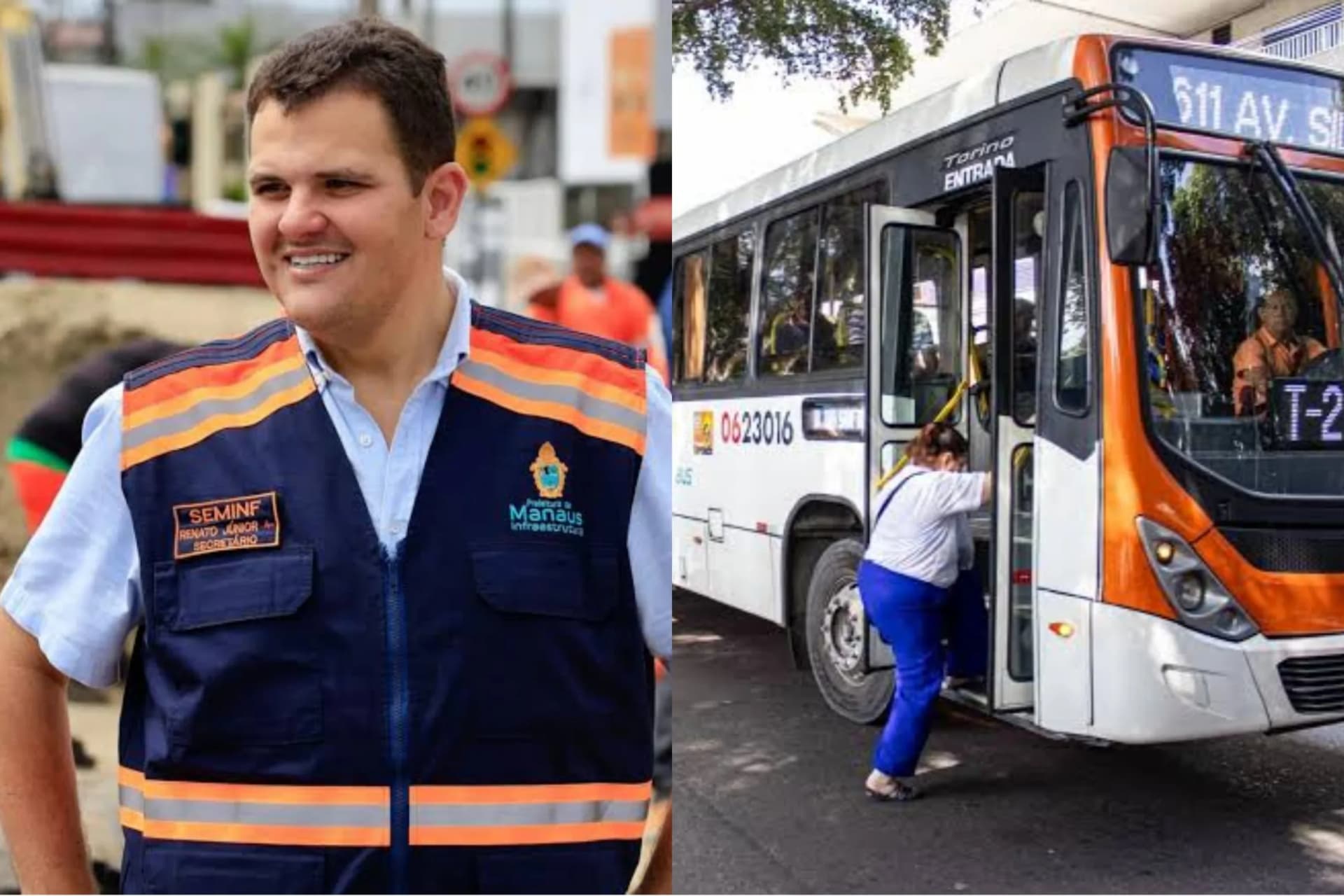 Renato Junior comenta sobre aumento da tarifa de ônibus em Manaus: “Um reajuste justo”