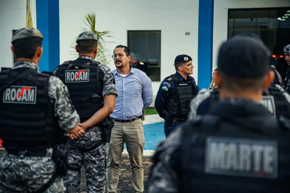 Mais de 30 PM’s do Amazonas vão para Rondônia auxiliar no combate a criminosos