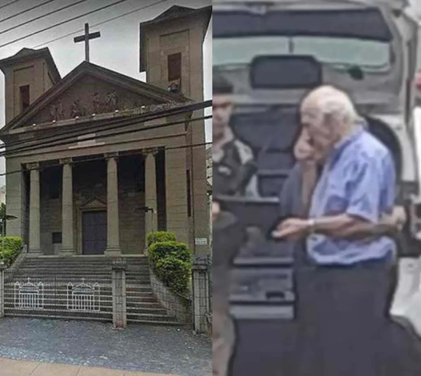 Padre é agredido por mulher durante missa em MG