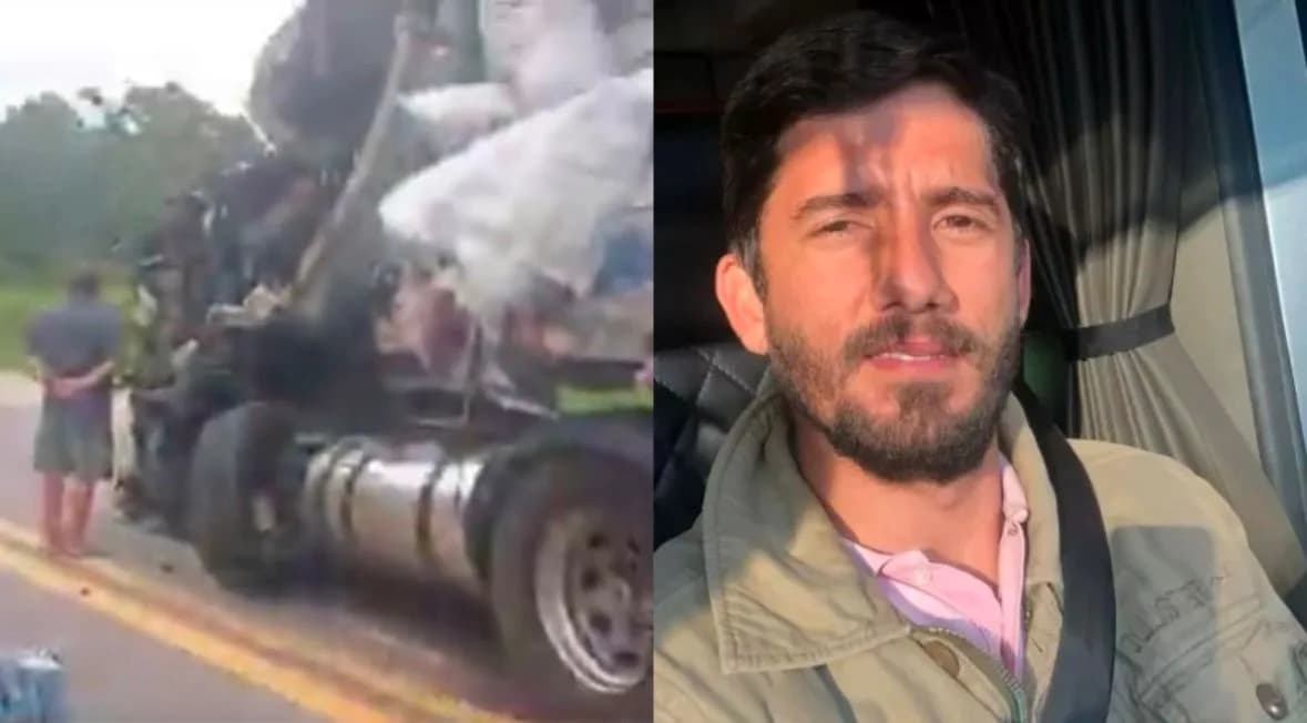 ACIDENTE: Pai deixa filho dirigir carreta e morre após acidente de trânsito em MG; Veja