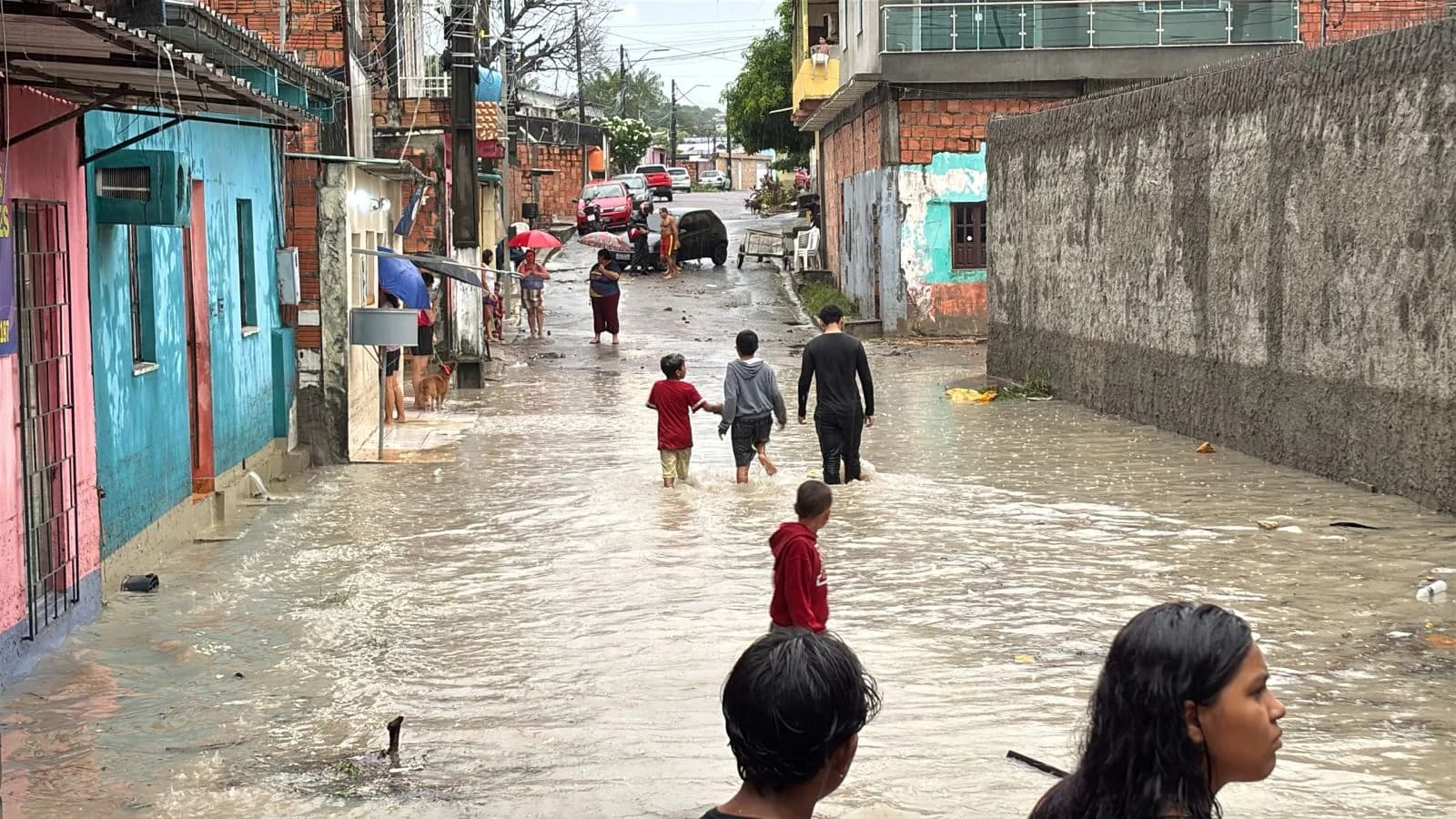 Zona Sul de Manaus obteve mais chuva nesta sexta-feira (24)
