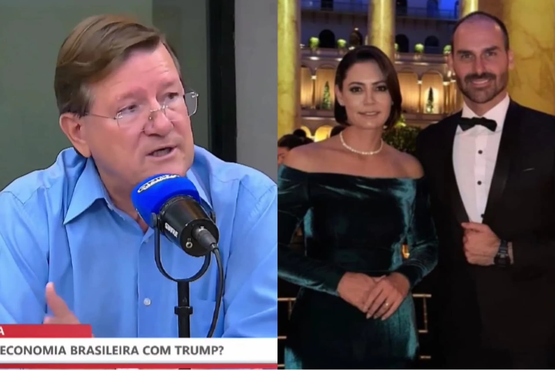 Zé Ricardo ironiza ida de família Bolsonaro à posse de Trump: “Foram nem convidados”