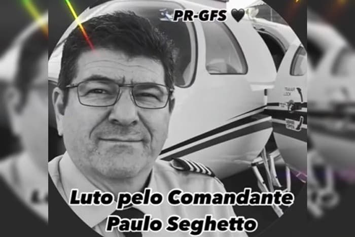 Corpo de piloto morto em acidente de avião em Ubatuba é velado; Família das vítimas se manisfesta