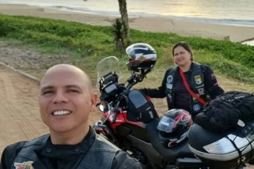 Casal brasileiro morre em acidente de moto ao voltar de férias da Argentina