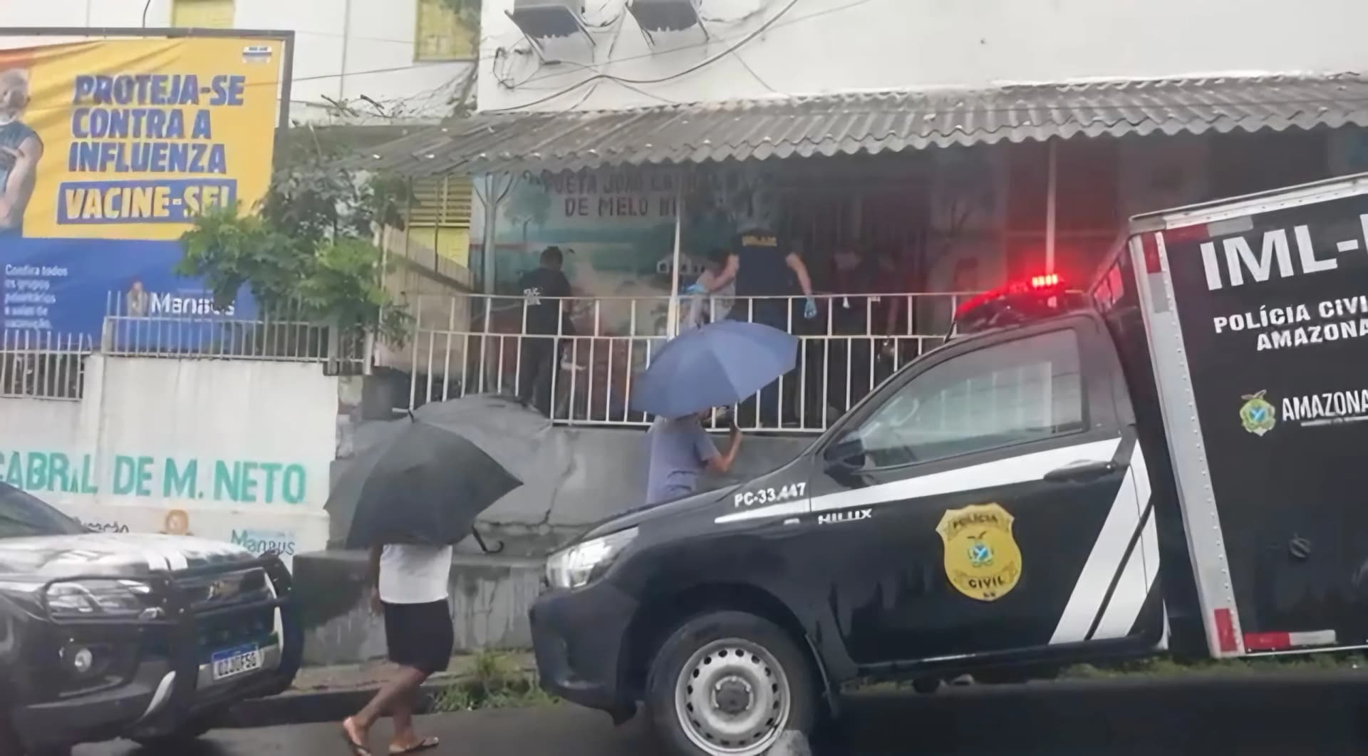 Corpo é encontrado em frente de escola na Zona Leste de Manaus