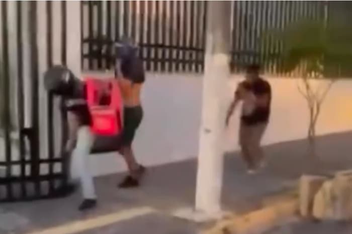 VÍDEO: Entregador é agredido após recusar subir em apartamento no RN