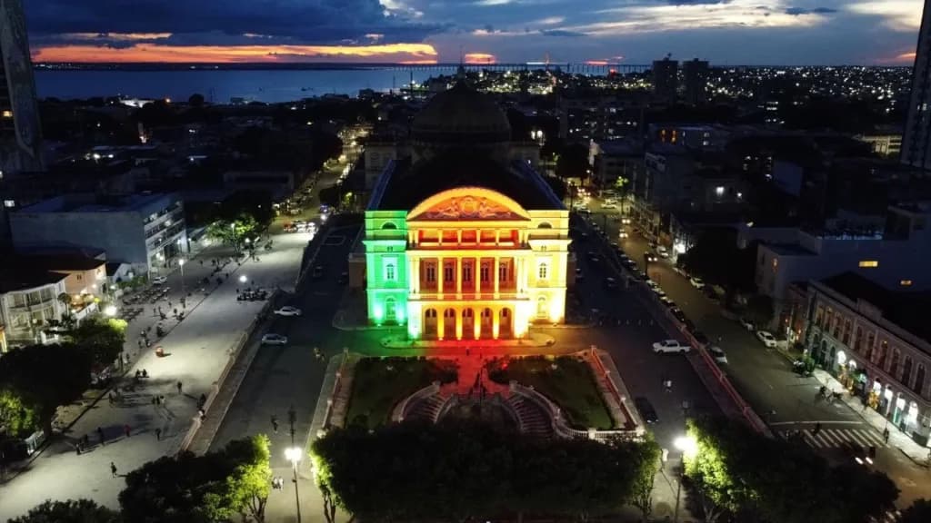 Teatro Amazonas vira Patrimônio Mundial pela Unesco