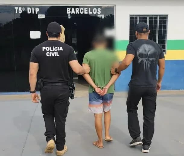 Amigo da família é preso suspeito de estuprar criança de 7 anos em Barcelos