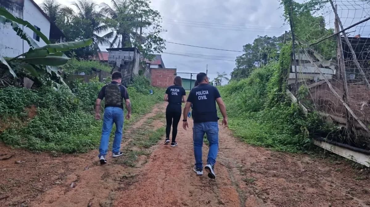 ‘Amigo da família’ é preso suspeito de estuprar criança por 3 anos em Manaus