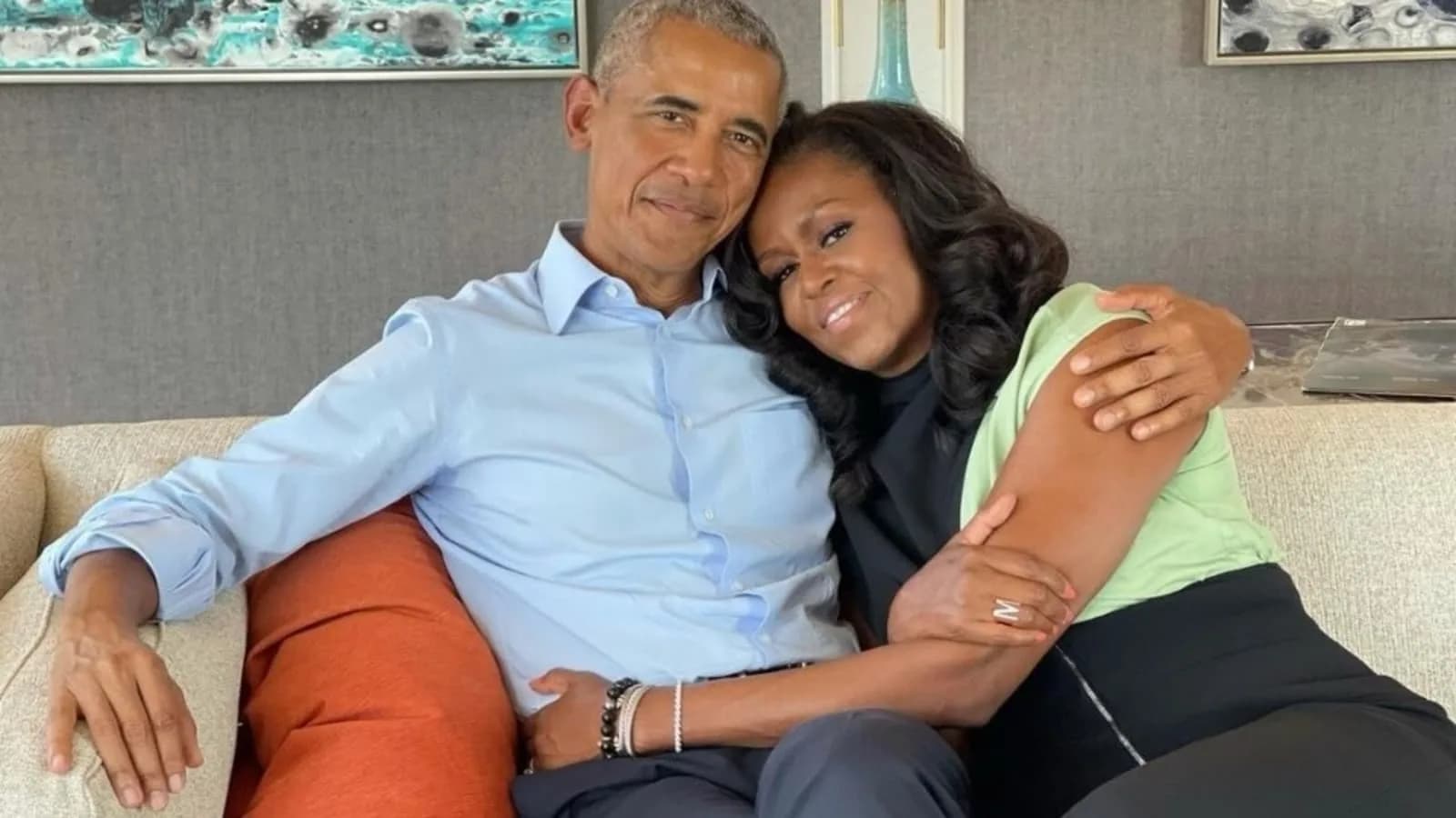 Após boatos de separação, Obama faz declaração à Michelle; Veja