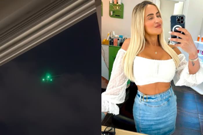 Vídeo: Empresária flagra drone na janela do quarto enquanto estava nua