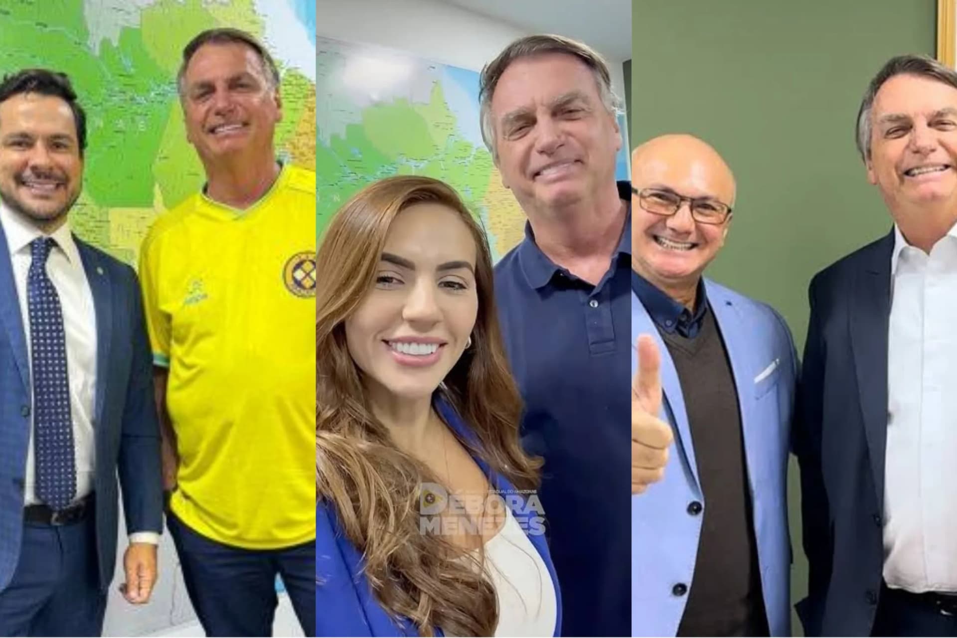 Políticos de direita do Amazonas prestam homenagens aos 70 anos de Jair Bolsonaro