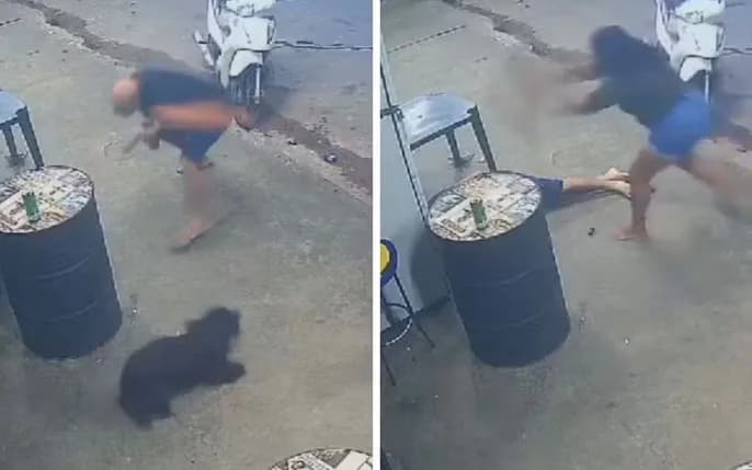 VÍDEO: Homem é morto a pauladas e pedradas em Goiânia