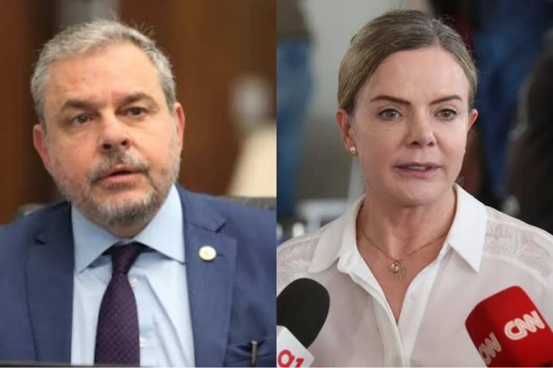 Deputado é condenado a indenizar Gleisi Hoffmann por chamá-la de “amante”