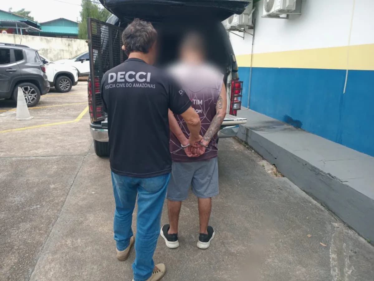 Filho é preso após xingar e ameaçar a própria mãe de 76 anos em Manaus
