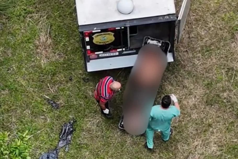 IMAGEM FORTE: Jovem de 23 anos é encontrado morto com mãos e pés amarrados no Tarumã