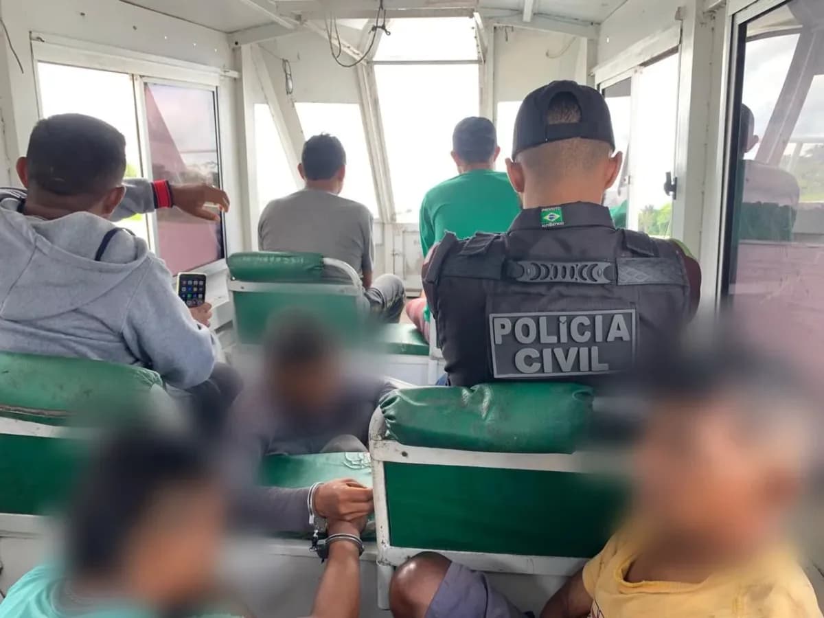 Dois homens são presos por tentar estuprar e esfaquear indígena no AM