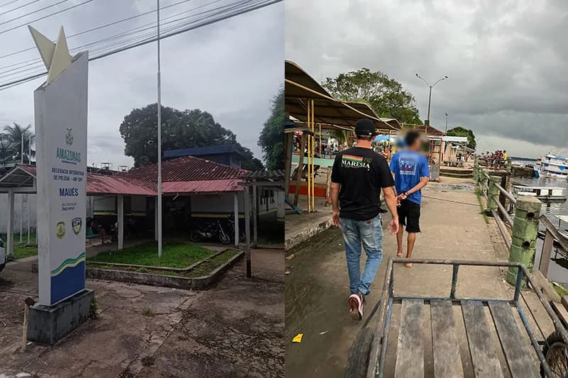 Em menos de 24 horas, homem é preso por homicídio tentado contra mulher em Maués