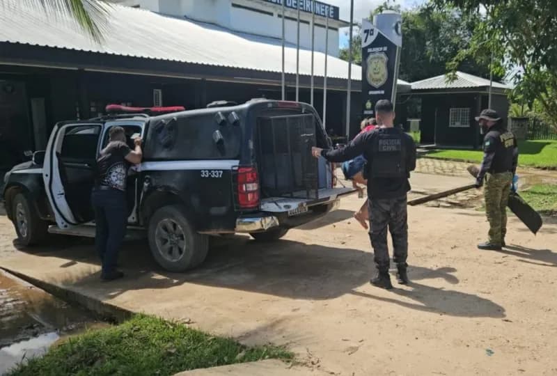 Casal condenado a 10 anos por tráfico de drogas é preso em Eirunepé