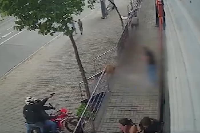 VÍDEO: Atirador esportivo reage a assalto e é baleado por criminosos; veja