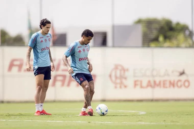 Flamengo: Pedro recebe alta do departamento médico e treina com elenco