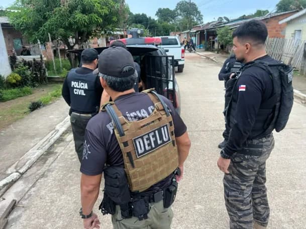Quinteto investigado por crimes é preso em Itacoatiara (AM)