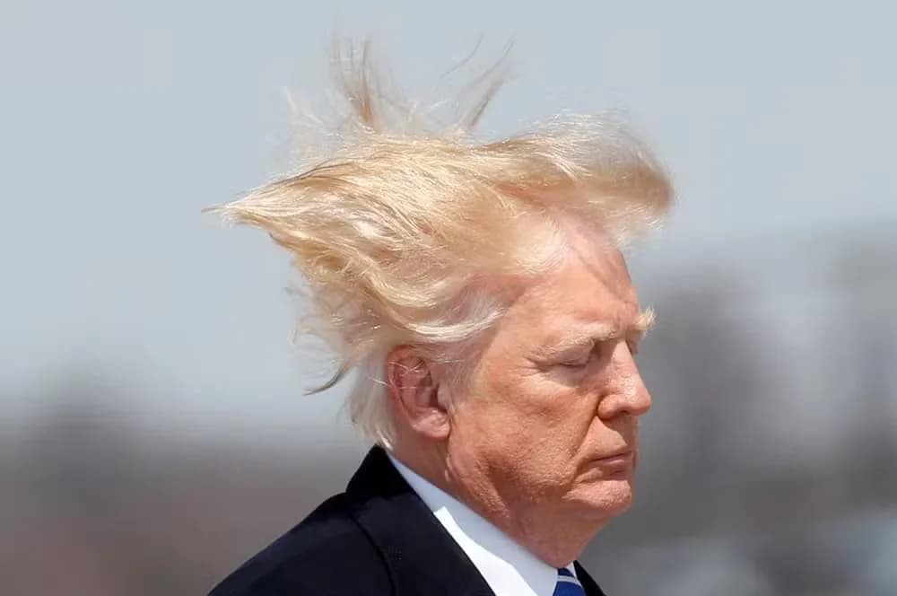 Trump muda regra sobre chuveiros nos EUA e diz: “Quero lavar meu lindo cabelo”